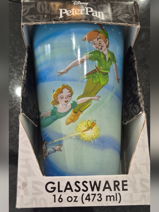 Disney Other - DISNEY PETER PAN Blue and Green Flying Characters Drink Cup